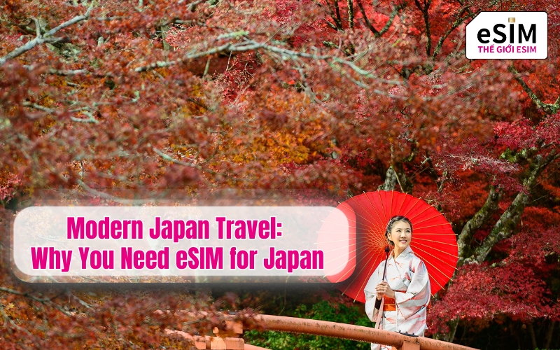 Modern Japan Travel: Why You Need eSIM for Japan